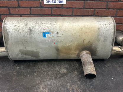 2007-2009 Pontiac Solstice GXP 2.0L Turbo Dual tip Exhaust Muffler OEM