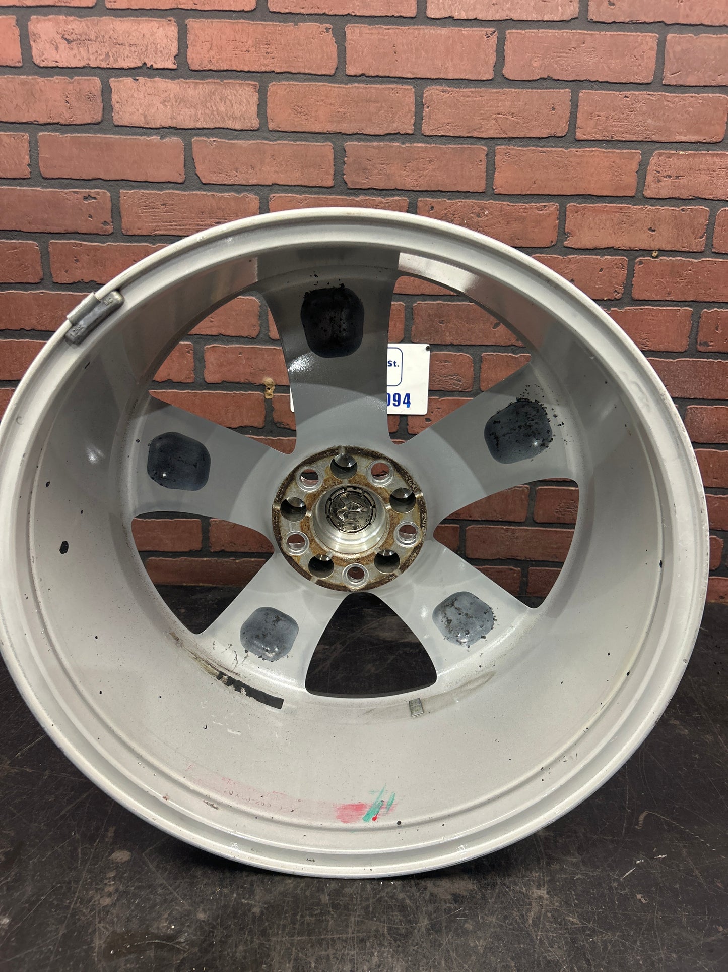 2008-2014 OEM Dodge Challenger SRT8 20x9" 20" Wheel Rim Silver