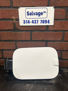 2017-2022 Ford F250-350 OEM Fuel Tank Door Cover White 9927936-AE
