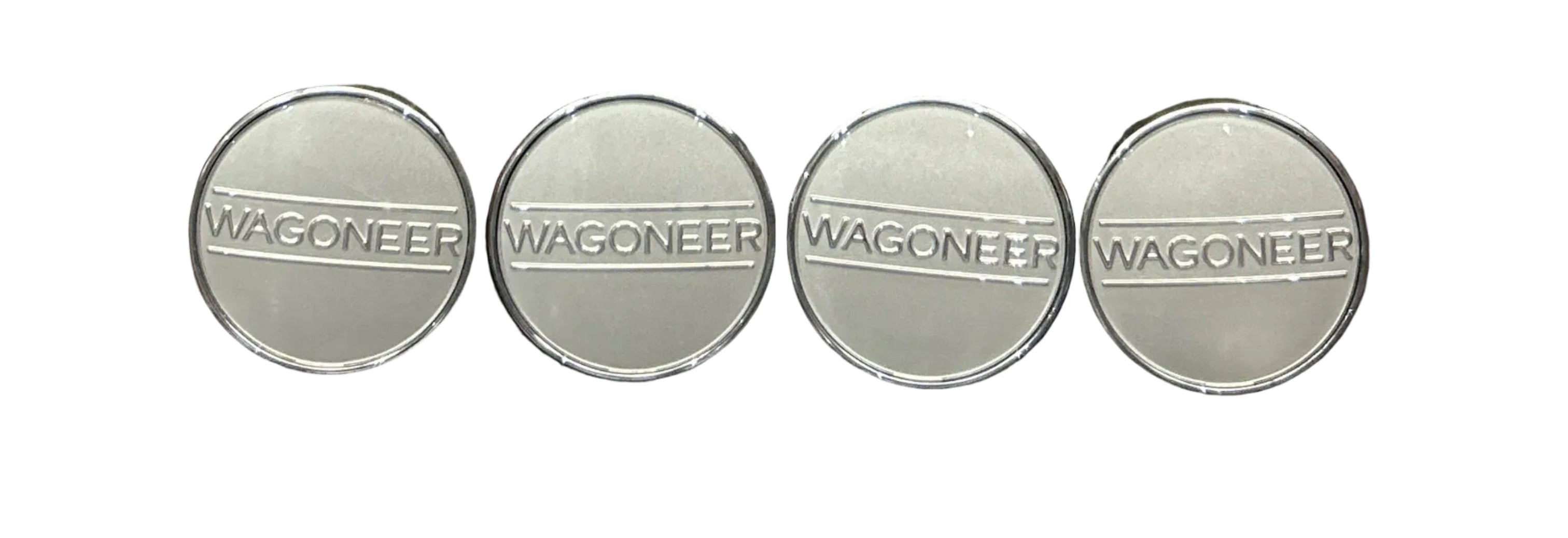 2022-2025 Jeep Grand Wagoneer Set Of 4 OEM Wheel Center Caps 04755498AA