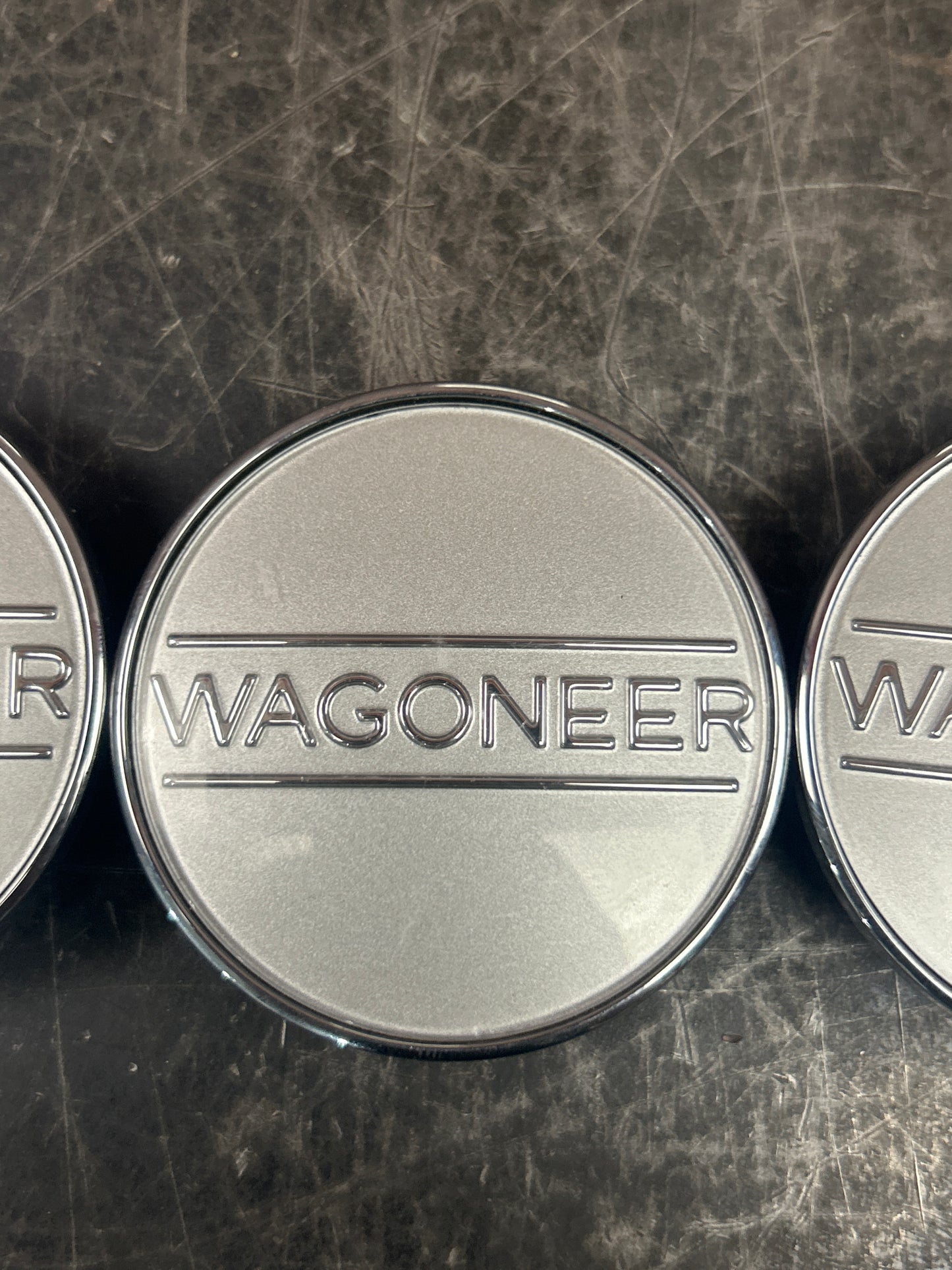 2022-2025 Jeep Grand Wagoneer Set Of 4 OEM Wheel Center Caps 04755498AA