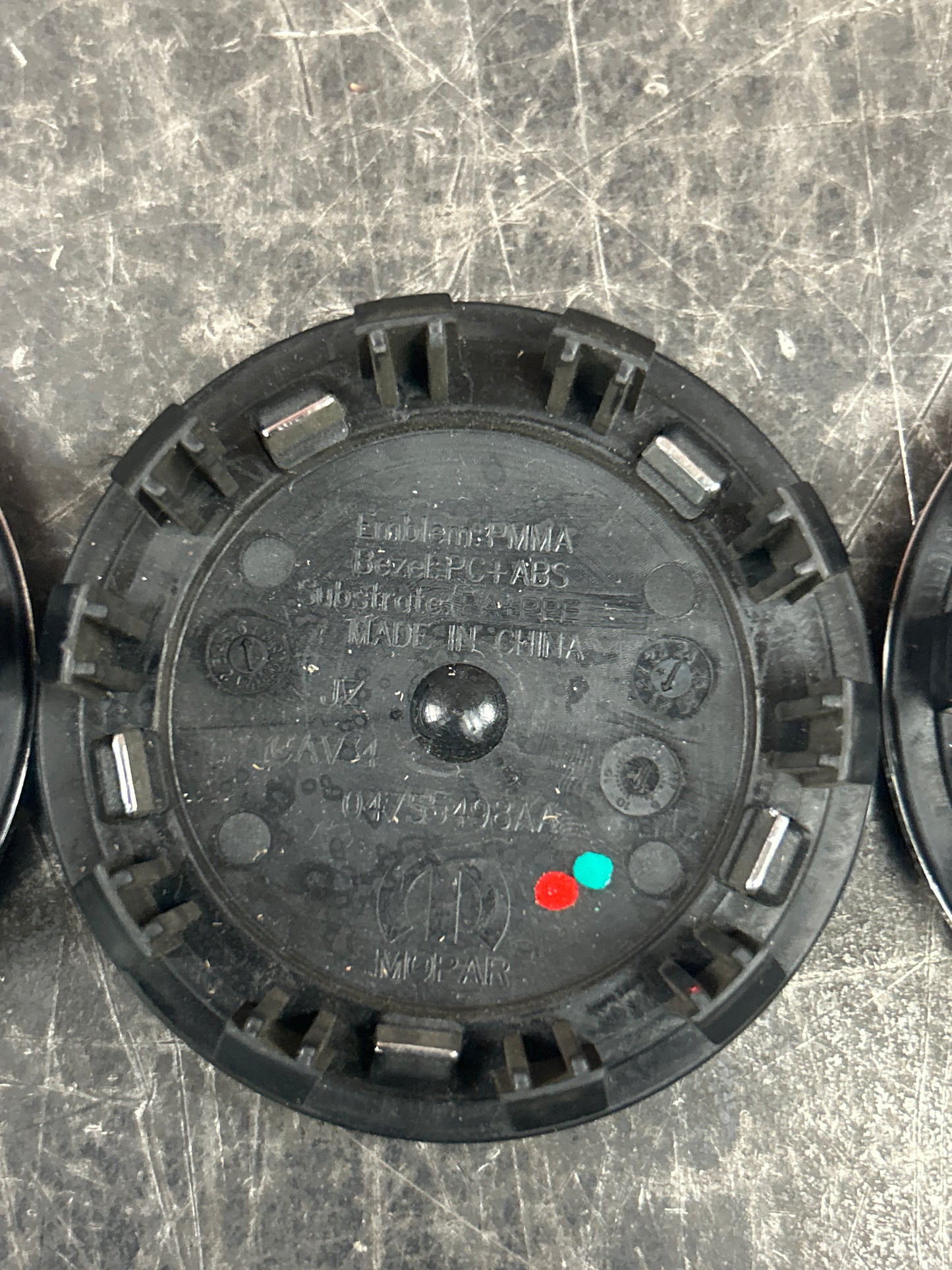 2022-2025 Jeep Grand Wagoneer Set Of 4 OEM Wheel Center Caps 04755498AA