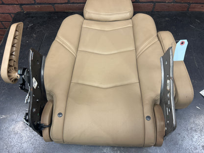 2018-2020 Escalade Platinum 2nd Row Passenger Seat Back Maple Sugar OEM