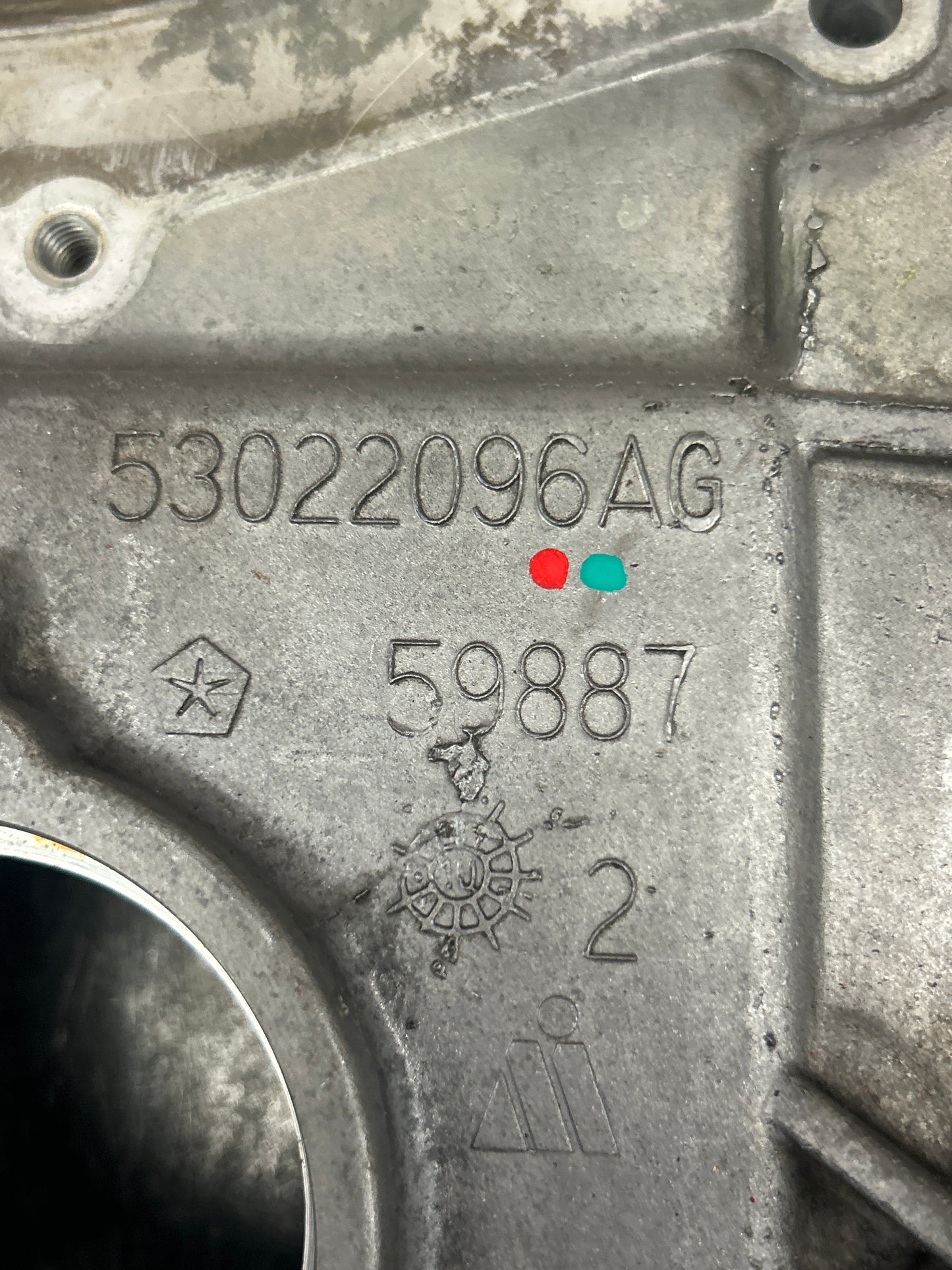 2009-2023 Dodge Challenger Charger 5.7L 6.4L Hemi Engine Timing Cover 53022096AG