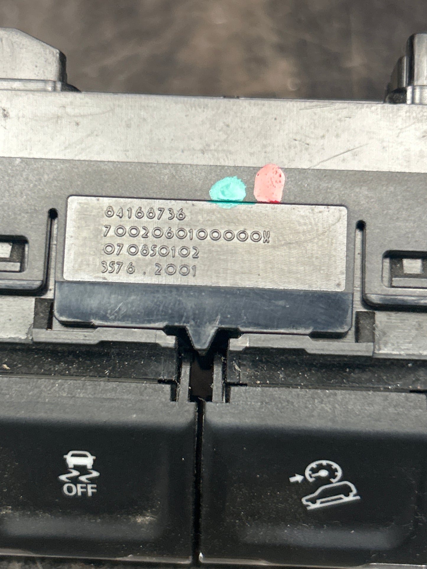 2019-2026 Chevy Silverado/GMC Sierra Hazard Electrical Switch Panel OEM