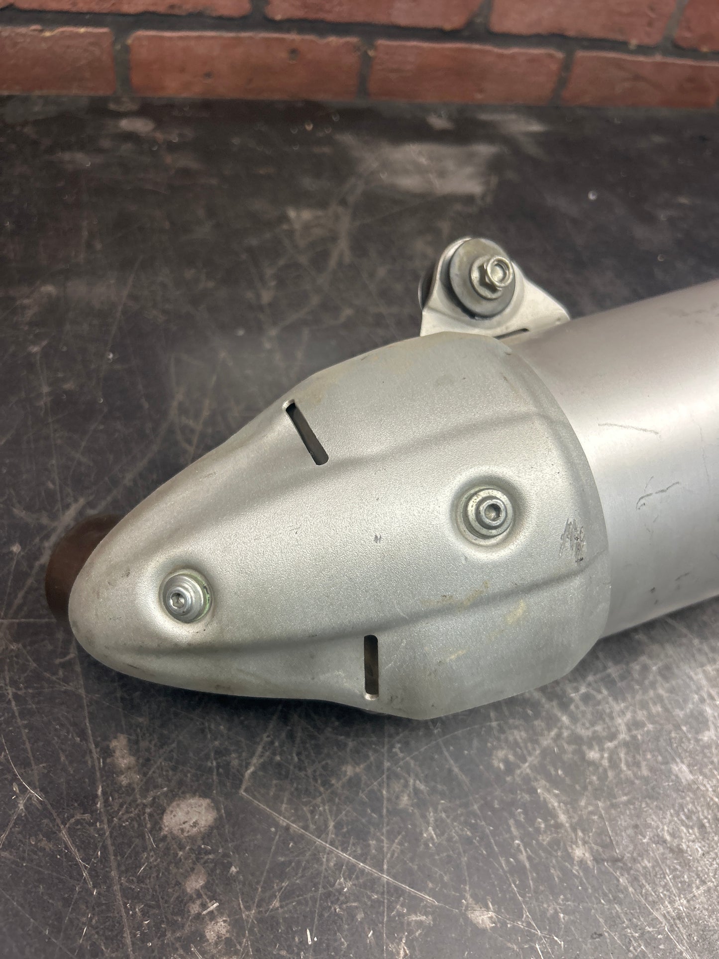 2009-2012 Ducati 696 Left Hand Monster Stock OEM Exhaust Muffler System