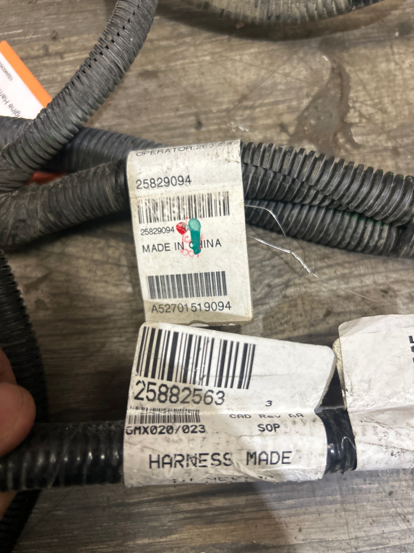 2007-2010 Pontiac Solstice/Saturn Sky 2.0L Automatic A/T Engine Wiring Harness