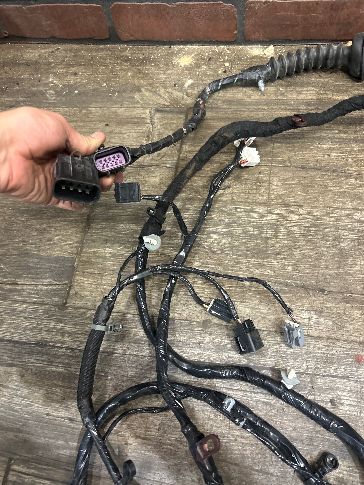 2007–2009 Pontiac Solstice GXP Turbo 2.0L Body Wiring Harness GM OEM 25867517