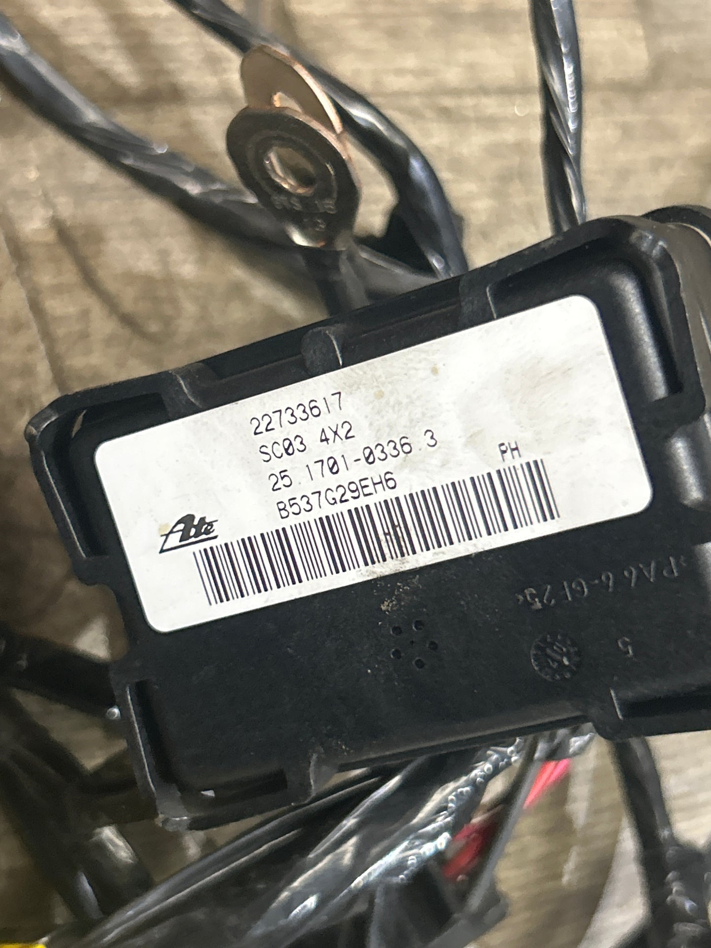 2007–2009 Pontiac Solstice GXP Turbo 2.0L Body Wiring Harness GM OEM 25867517