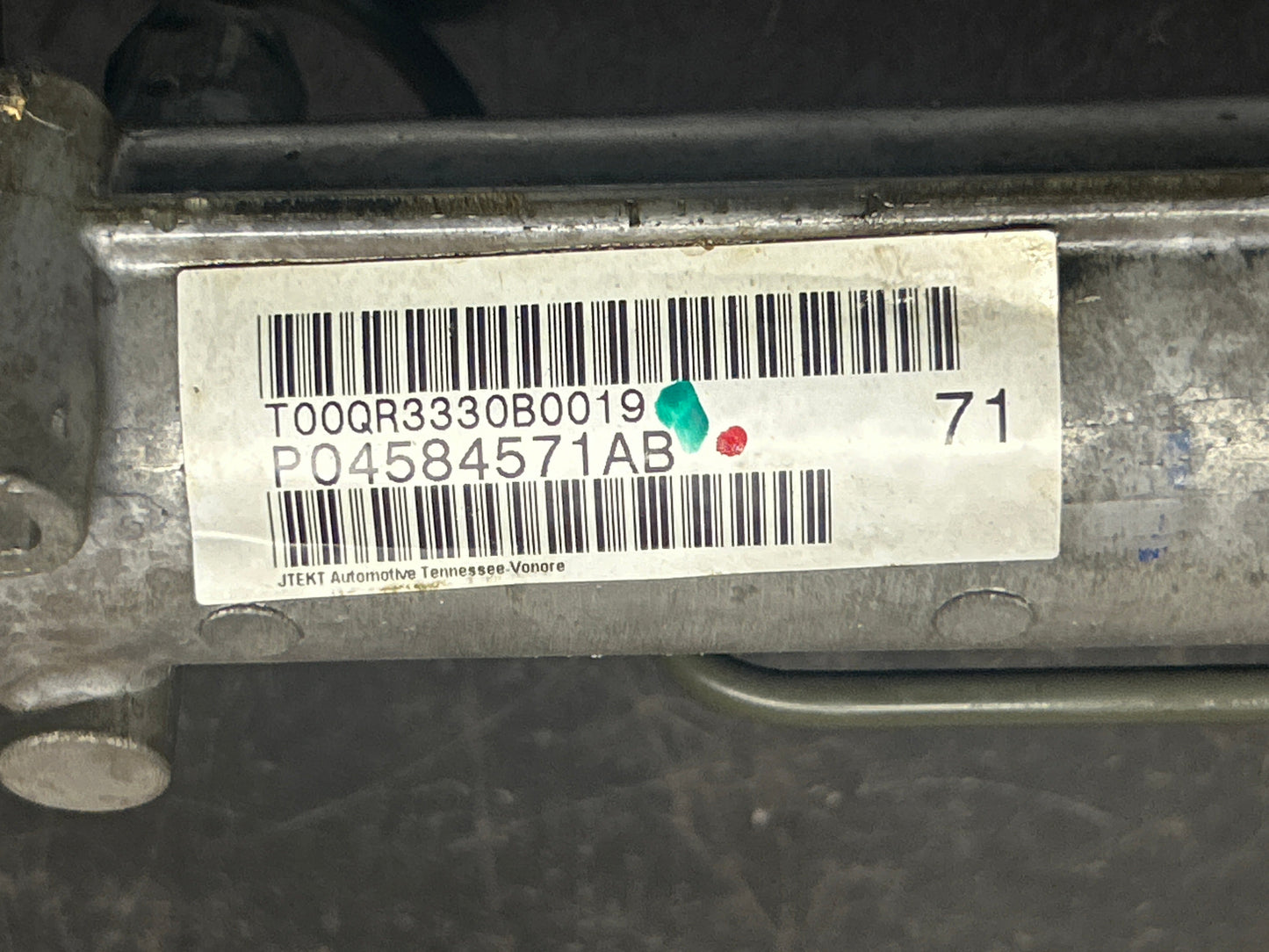 2011-2019 Dodge Challenger SRT8 OEM Steering Gear Rack and Pinion 4584571AD