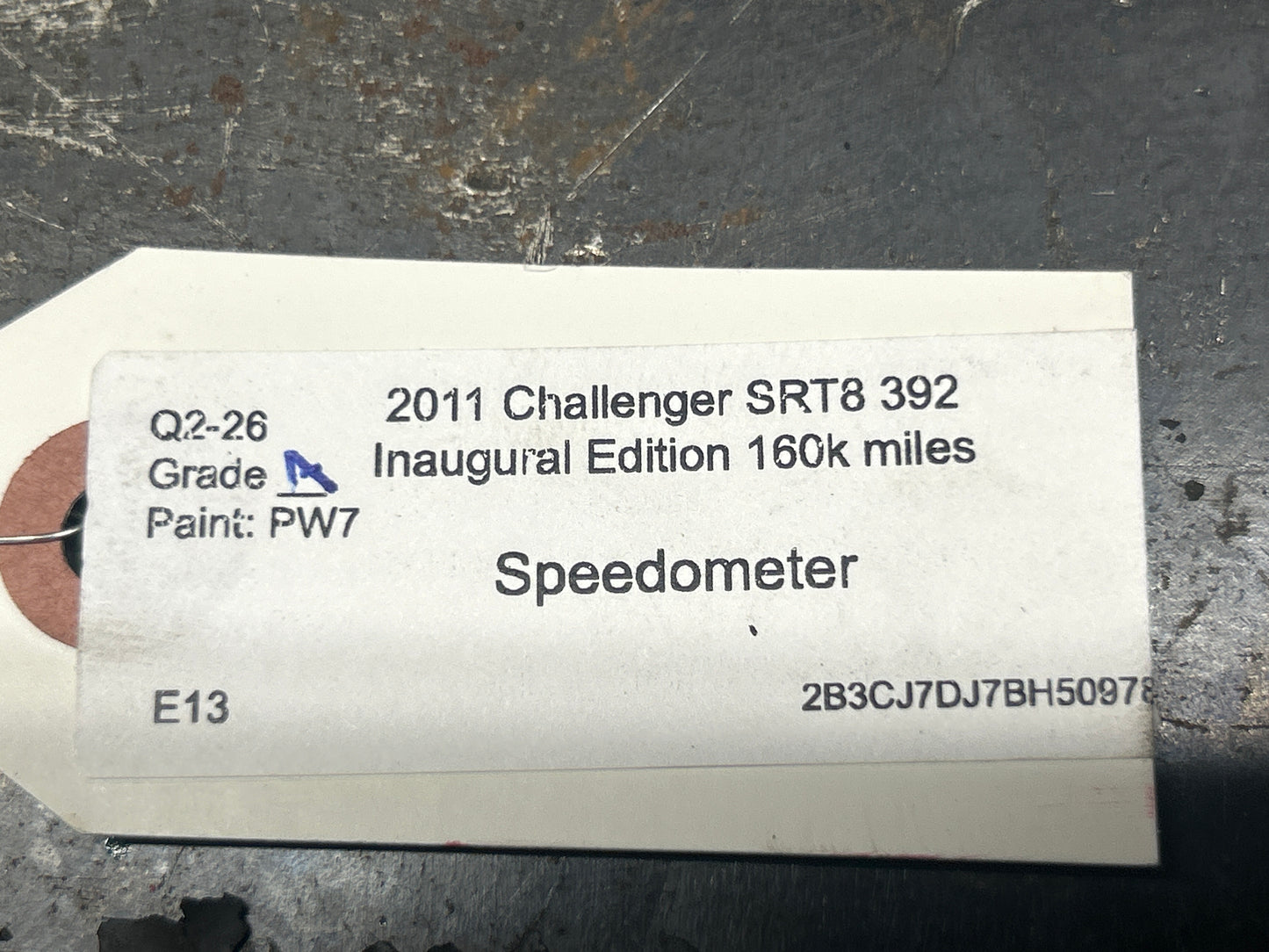 O5-13 Dodge Challenger/Charger SRT8 Speedometer Instrument Cluster 04837928AA