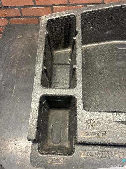 06-23 CHALLENGER CHARGER OEM TRUNK CARGO STORAGE TRAY FLOOR FOAM SUPPORT