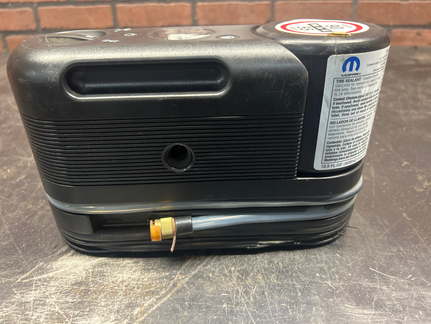 08-23 Challenger OEM Emergency Flat Air Inflator Inflation Pump Unit Assembly