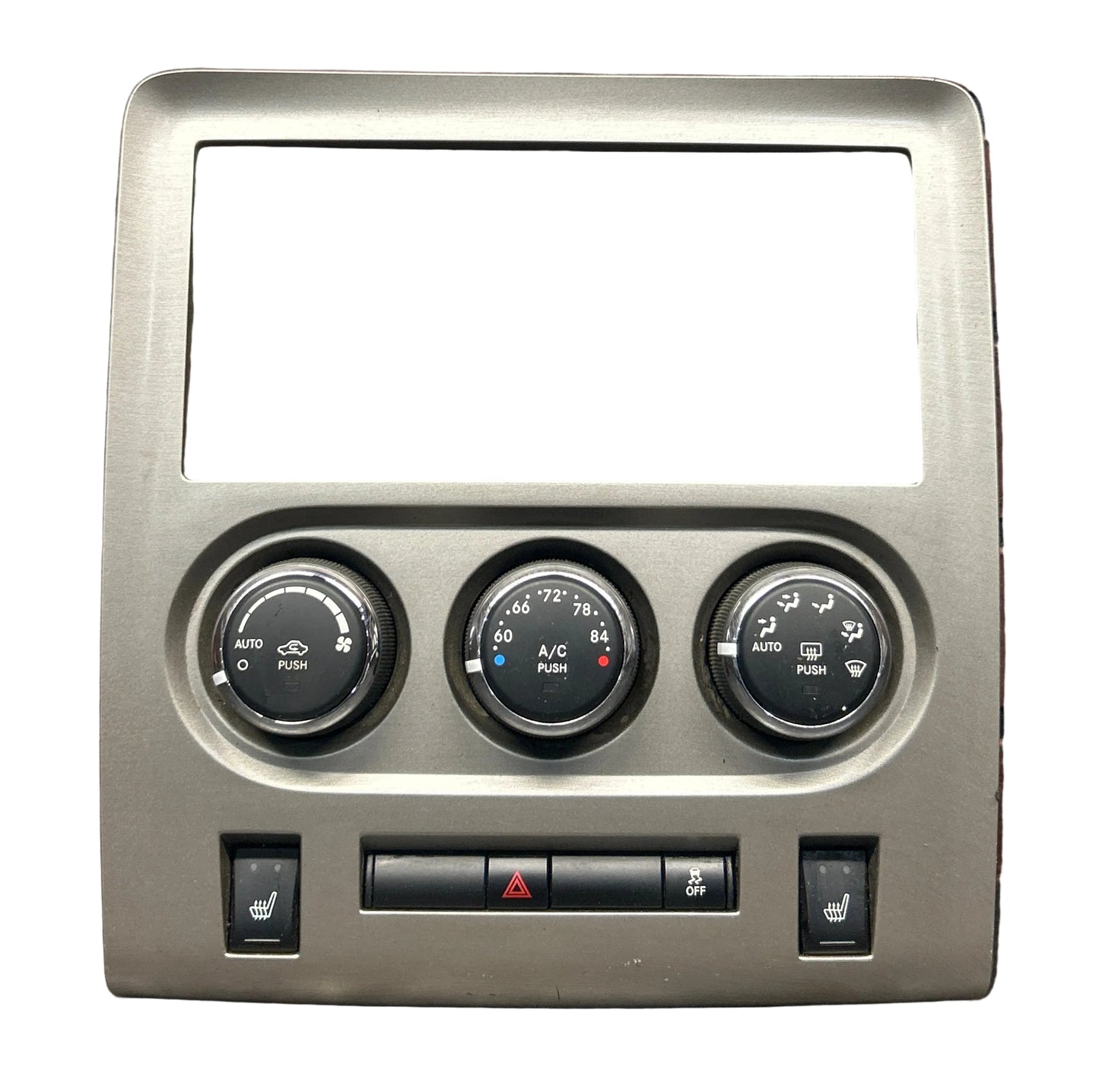 2011 - 2014 DODGE CHALLENGER OEM AC HEATER CLIMATE CONTROL SWITCH BEZEL