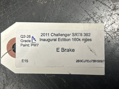 08-23 DODGE CHALLENGER EMERGENCY PARKING BRAKE STOP RELEASE PEDAL LEVER OEM