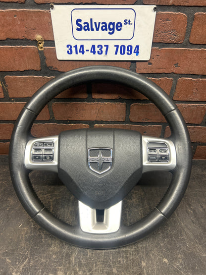 2011-2013 Dodge Challenger SRT8 OEM Steering Wheel Assembly 1UV56XDVAA