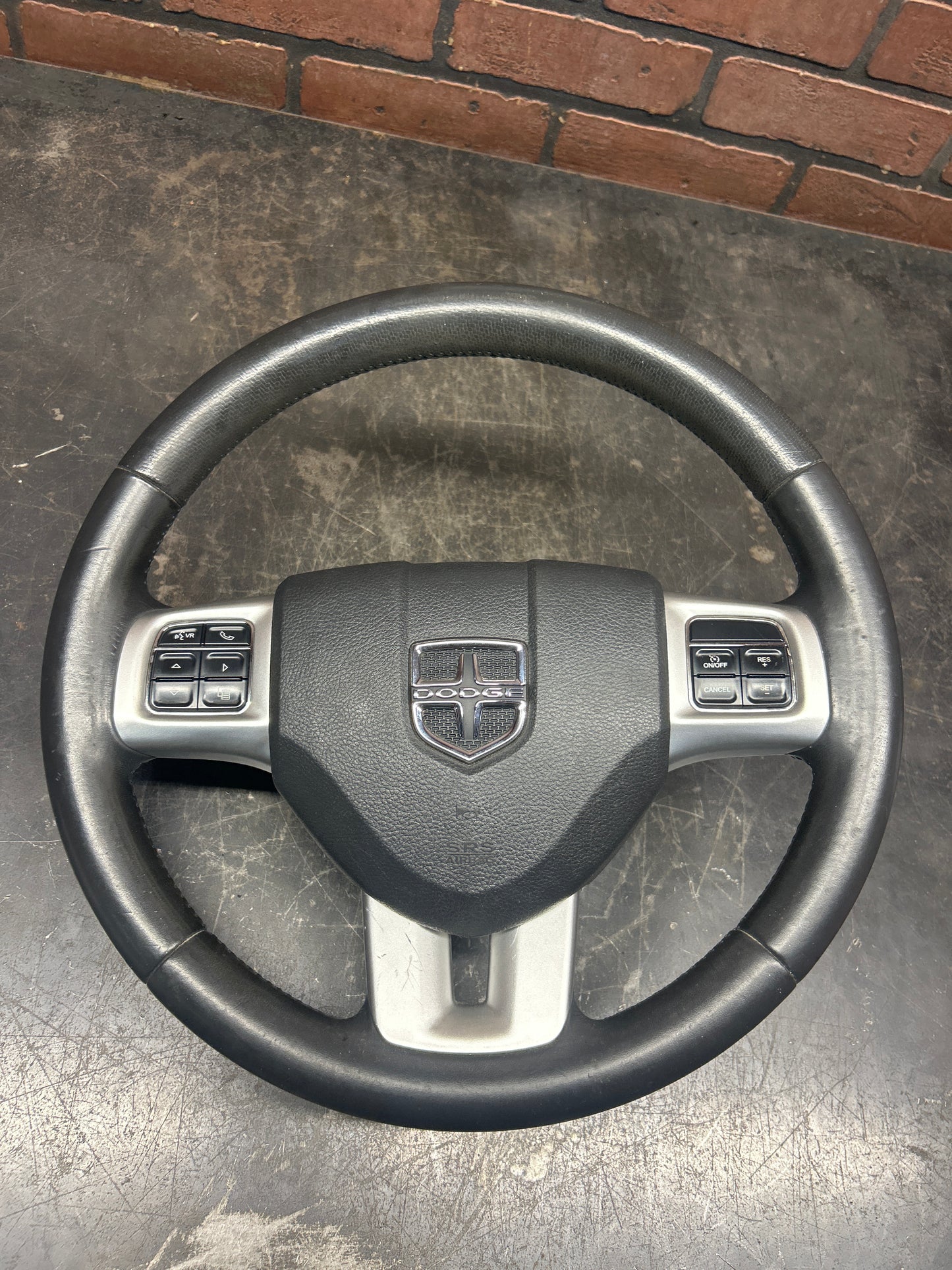 2011-2013 Dodge Challenger SRT8 OEM Steering Wheel Assembly 1UV56XDVAA