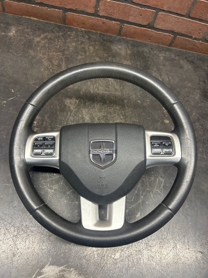 2011-2013 Dodge Challenger SRT8 OEM Steering Wheel Assembly 1UV56XDVAA