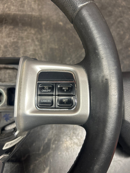 2011-2013 Dodge Challenger SRT8 OEM Steering Wheel Assembly 1UV56XDVAA