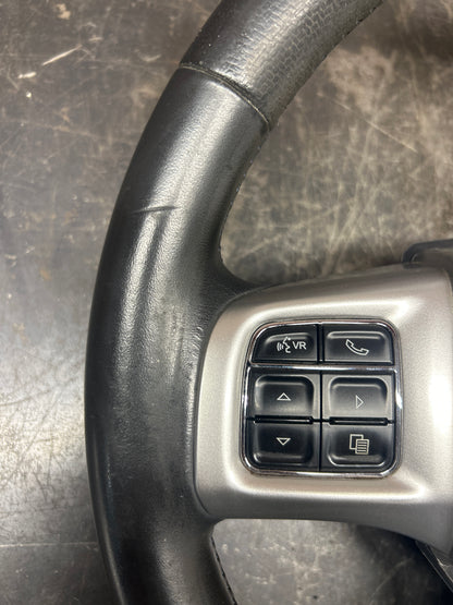 2011-2013 Dodge Challenger SRT8 OEM Steering Wheel Assembly 1UV56XDVAA