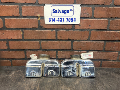 Mopar Chrome Square Exhaust Tips For Challenger OEM 82214613