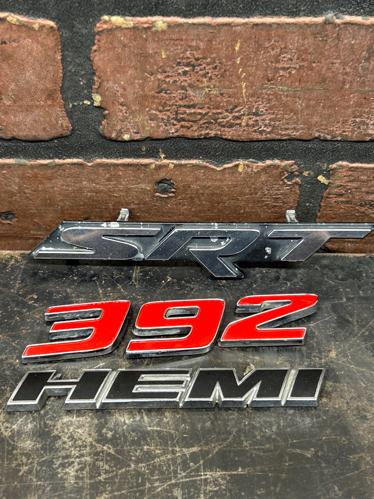 2011-2018 Dodge Challenger 392 Hemi Dash and Fender Emblem Badge  OEM
