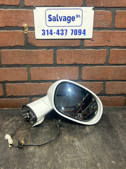 2010-2014 Dodge Challenger Rh Passenger Side Power Door Mirror OEM PW7 White