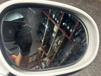2010-2014 Dodge Challenger Rh Passenger Side Power Door Mirror OEM PW7 White