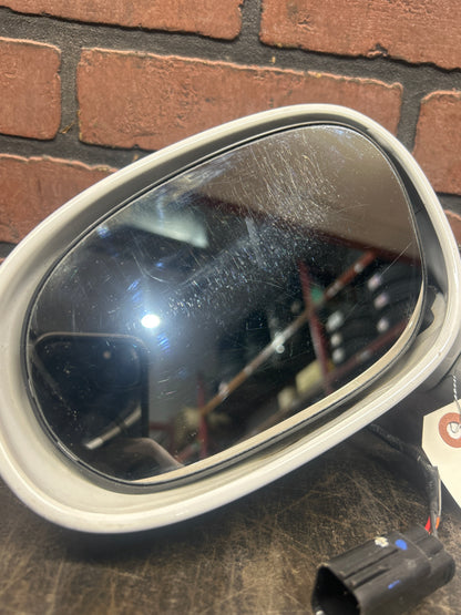 2010-2014 Dodge Challenger LH Driver Side Power Door Mirror OEM PW7 White