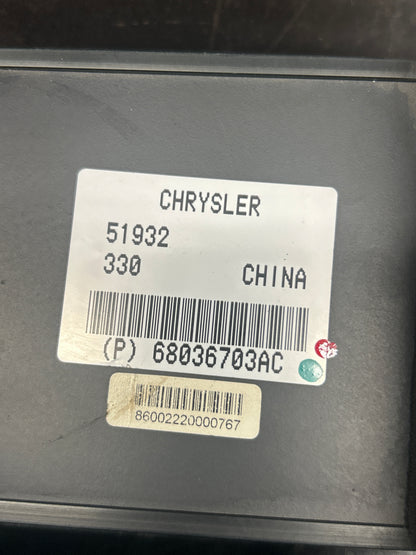 2006-2011 Challenger Charger 300 Magnum Audio Sound Amplifier Amp 68036703AC