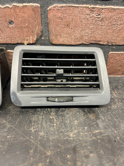 2008-2014 Dodge Challenger Center Left Right Side Dash Air Vent Bezel Set OEM