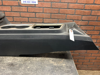 2008-2014 Dodge Challenger SRT8 Black Center Console Assembly OEM w/ Cupholders