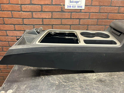 2008-2014 Dodge Challenger SRT8 Black Center Console Assembly OEM w/ Cupholders