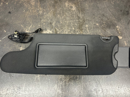 2008-2016 Dodge Challenger Black Extendable Sun Visor Set Pair LH RH OEM