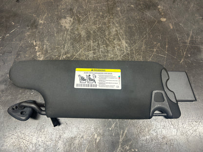 2008-2016 Dodge Challenger Black Extendable Sun Visor Set Pair LH RH OEM