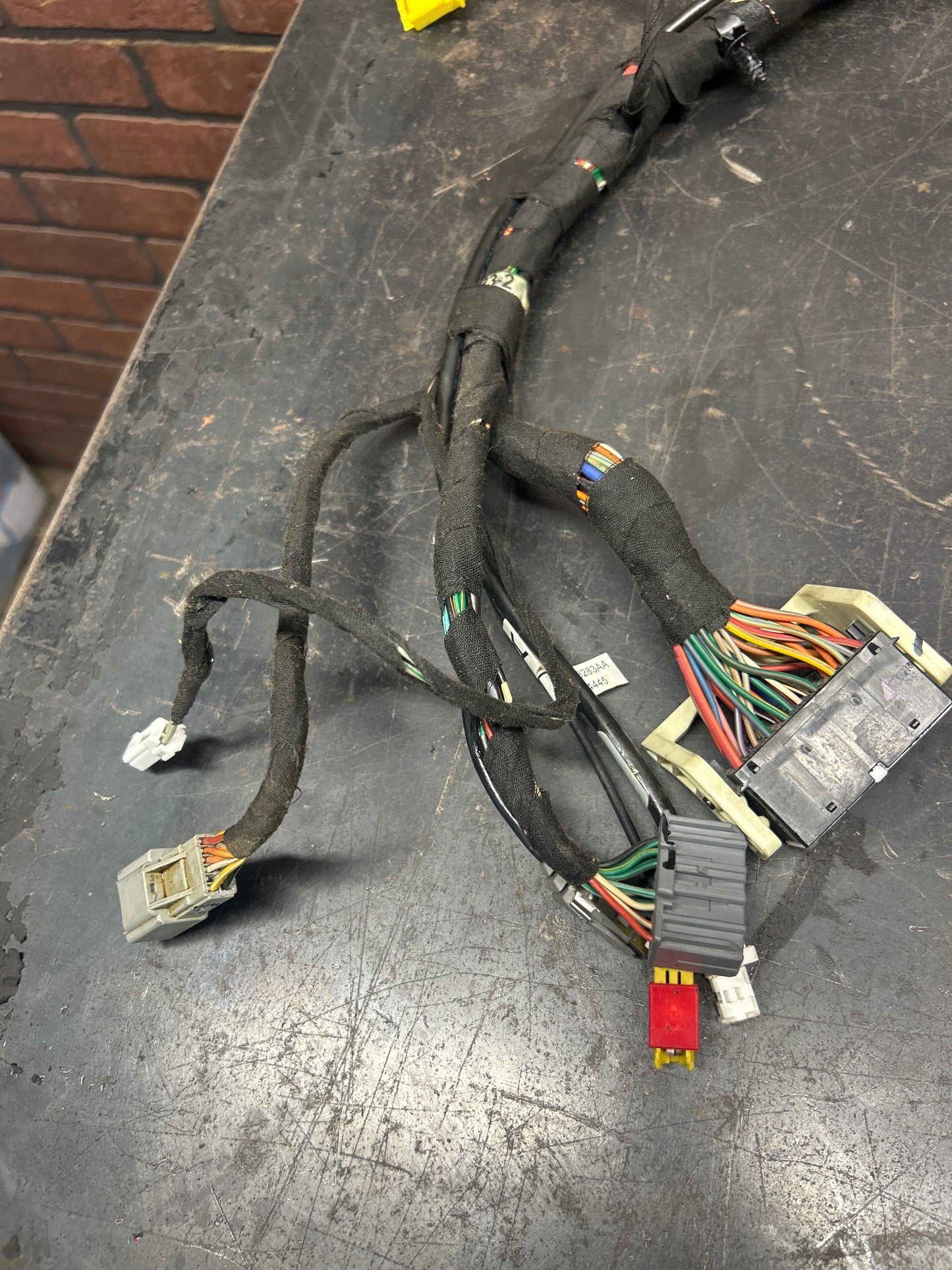 2011 DODGE CHALLENGER SRT8 INSTRUMENT PANEL DASH WIRING HARNESS OEM 68064383AC