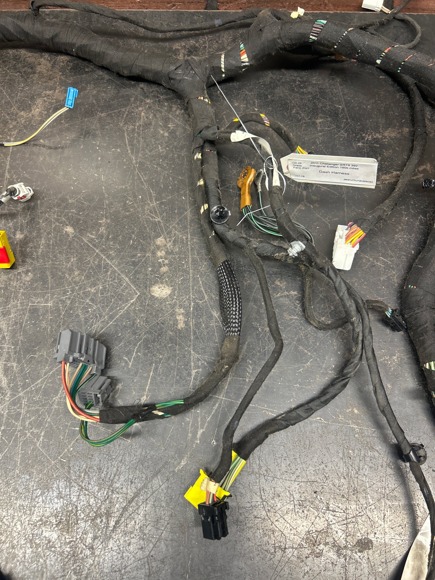 2011 DODGE CHALLENGER SRT8 INSTRUMENT PANEL DASH WIRING HARNESS OEM 68064383AC