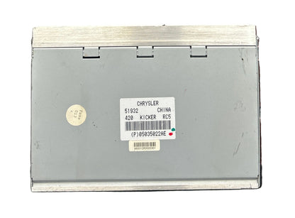 2010-2011 Challenger Charger 300 SRT8 Stereo Amplifier Amp Audio OEM 05035022AE