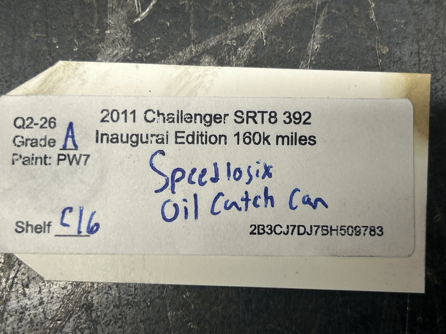 2005-2023 Challenger/Charger 392 6.4L Speedlogix Oil Catch Can
