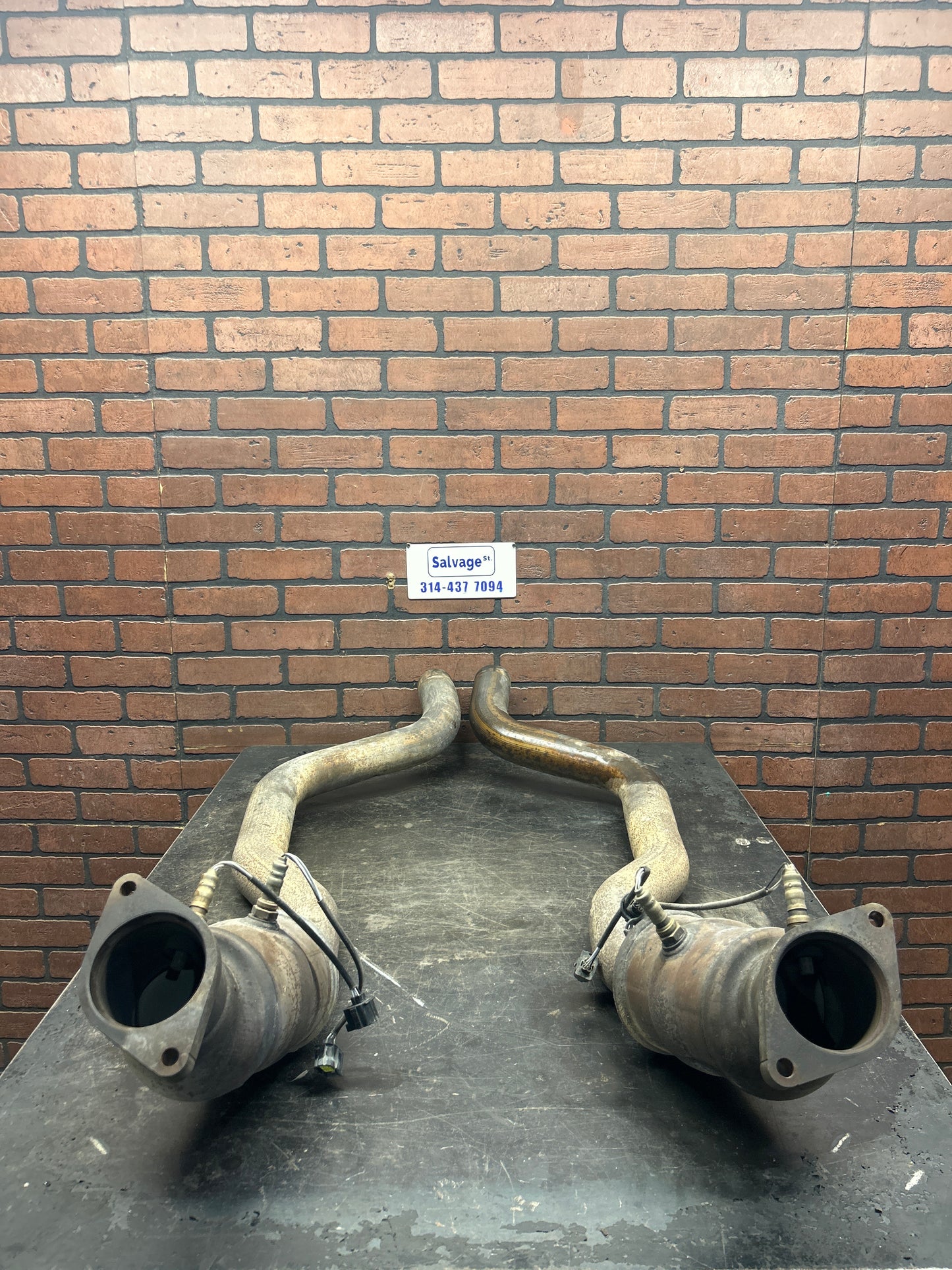 2011-2014 OEM Challenger/Charger/300 SRT8 Down Pipe Exhaust Left Right Pair