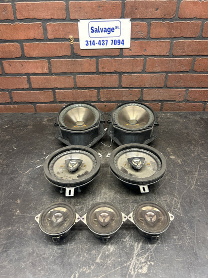 2008-2011 CHARGER/CHALLENGER/300C SRT8 OEM RADIO SOUND AUDIO SOUND SPEAKER SET