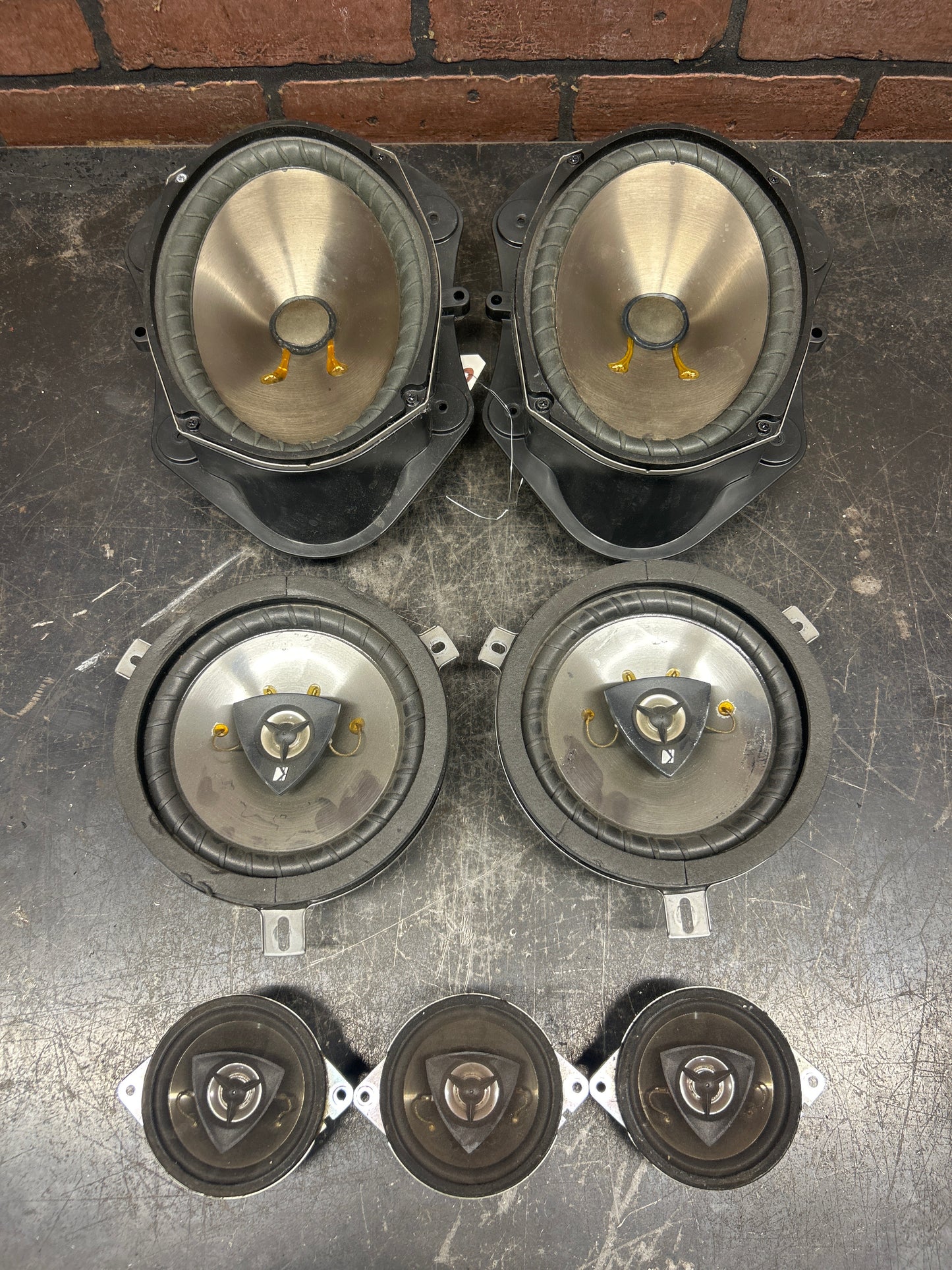 2008-2011 CHARGER/CHALLENGER/300C SRT8 OEM RADIO SOUND AUDIO SOUND SPEAKER SET