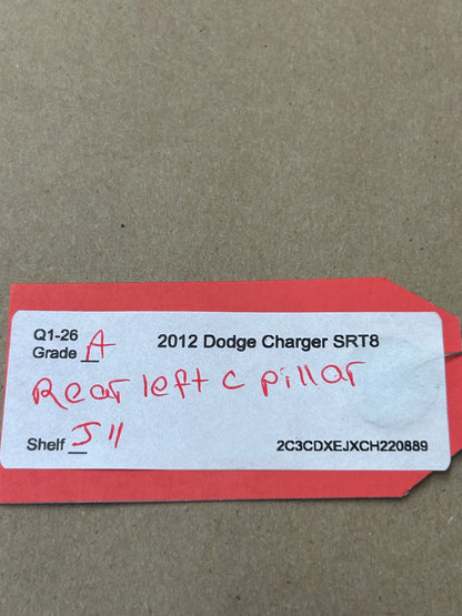 2011-2023 Dodge Charger Rear Left Driver C Pillar Trim Cover Panel 1KL83TRMAA