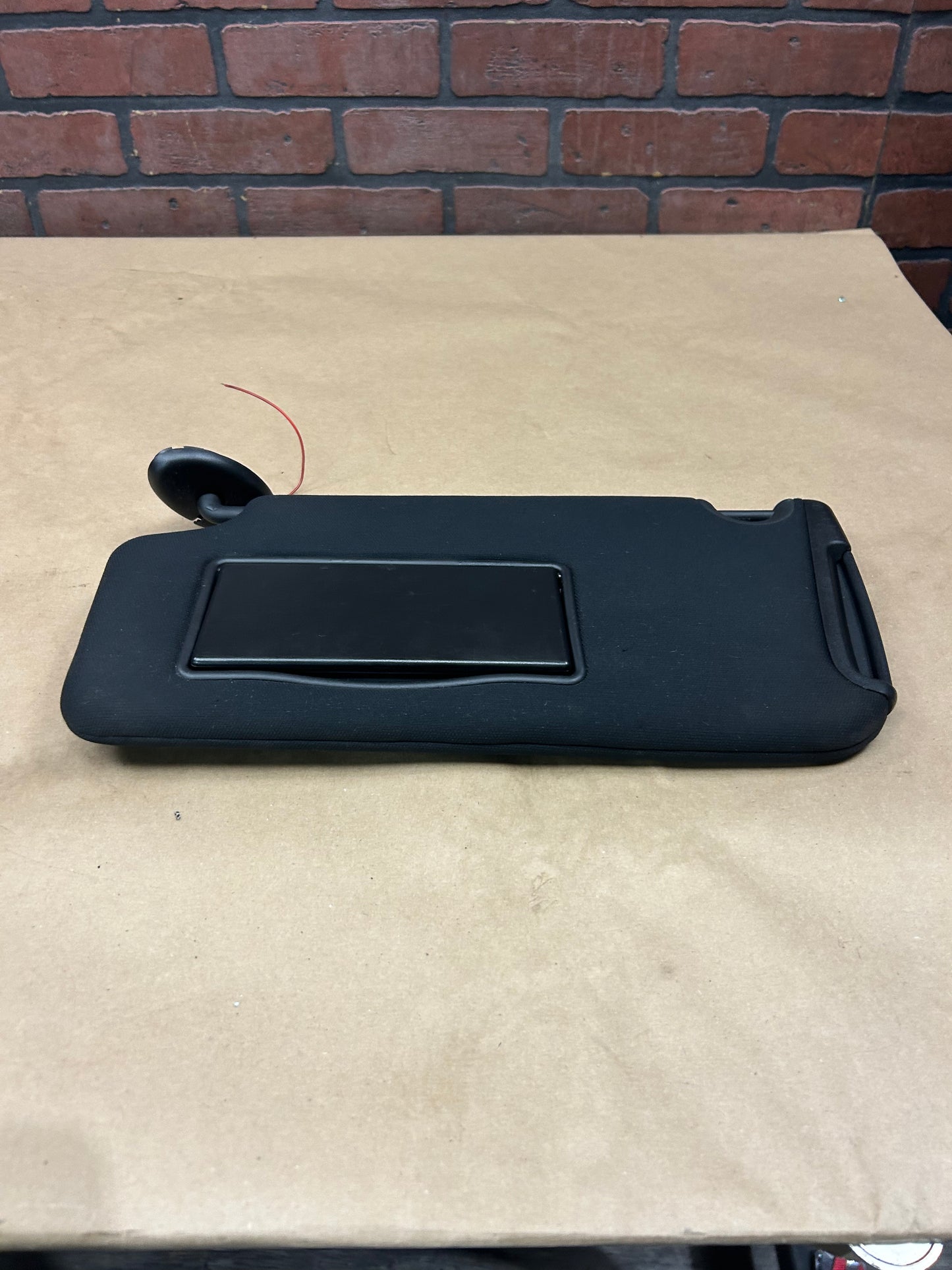 2011-2014 Charger 300 Left & Right Illuminated Black Sun Visor Set Pair OEM