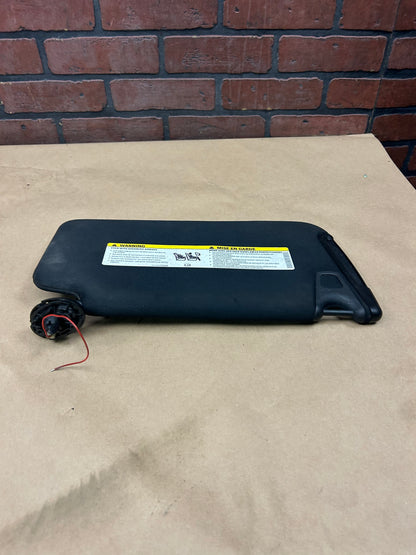 2011-2014 Charger 300 Left & Right Illuminated Black Sun Visor Set Pair OEM