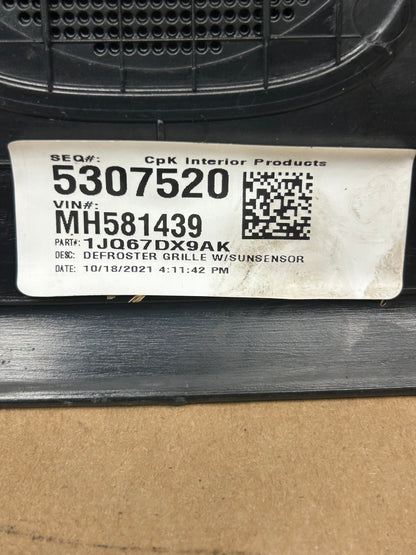 2011-2023 Dodge Charger Chrysler 300 OEM Dash Panel Windshield Defroster Grille