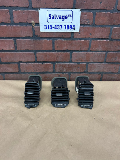 2011-2023 Dodge Charger Scat Pack RH LH & Center Dashboard Air Vent Grille Set
