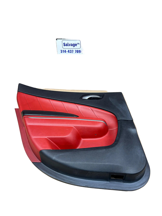 2015-2023 Dodge Charger SRT RED Rear Left Driver Side Door Panel L0202962AD OEM