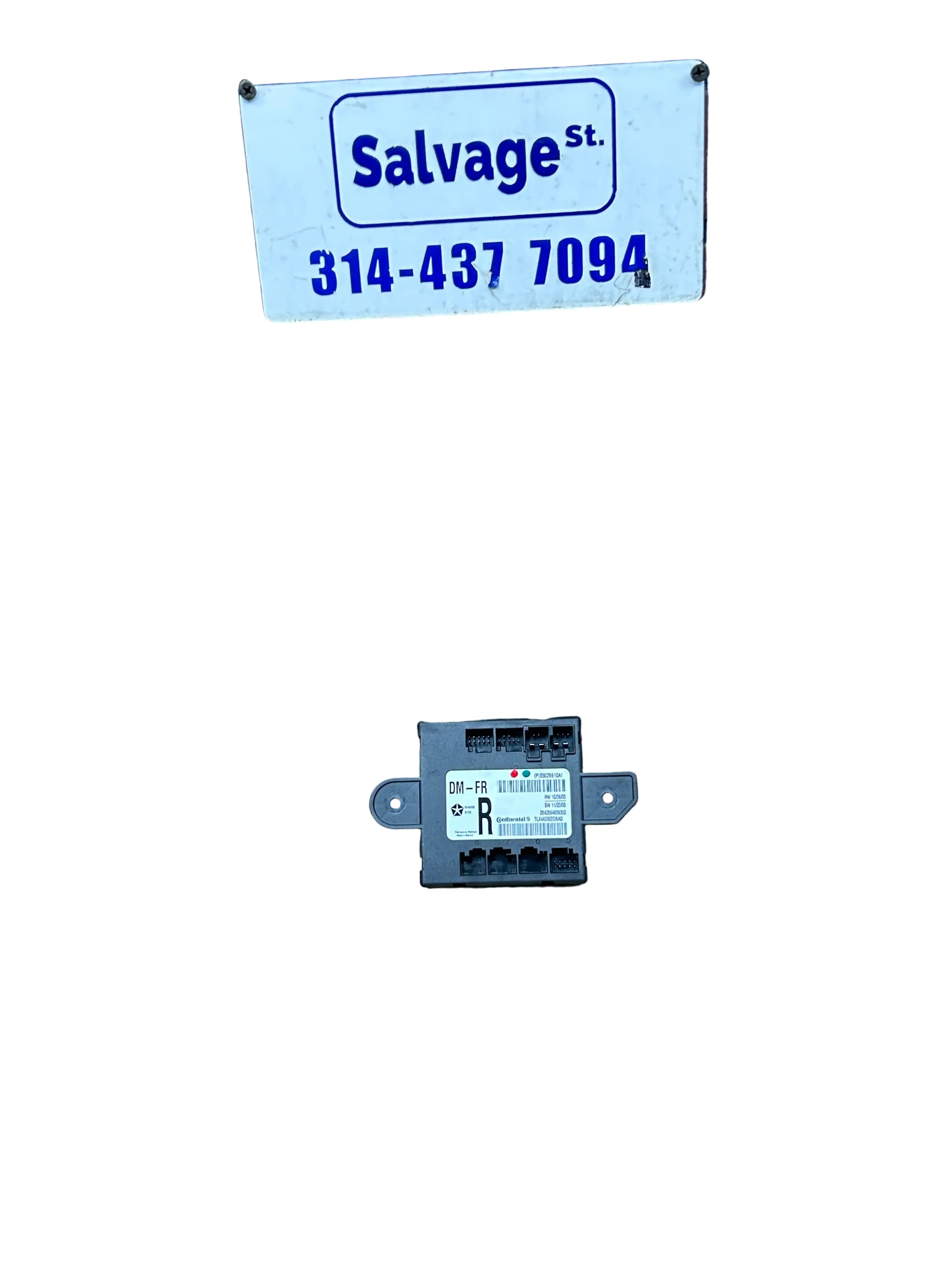 11-14 Mopar Dodge Charger Front Passenger Right Door Control Module 05026610AI