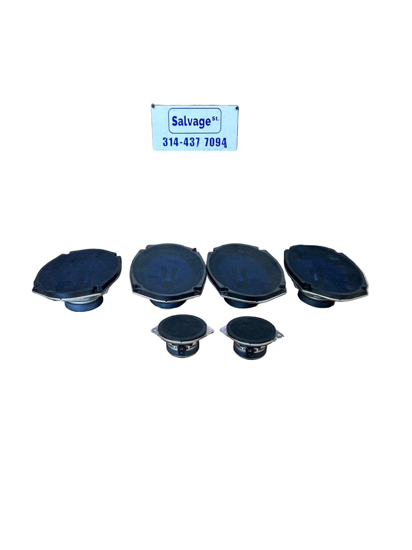2009-2026 Mopar Dodge Chrysler Ram Jeep Front Rear Speaker Set of 6 OEM *TESTED*